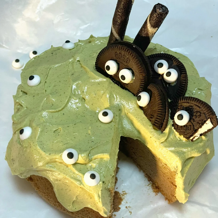 Halloween Must-Have Monster Coffee Chocolate Cake Tutorial