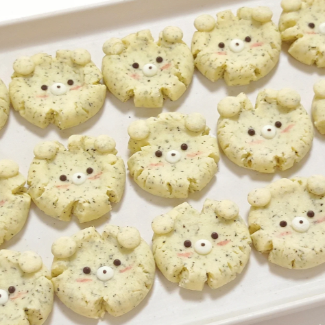 How To Make Delicious Earl Gray Tea Bear Margherita Cookies