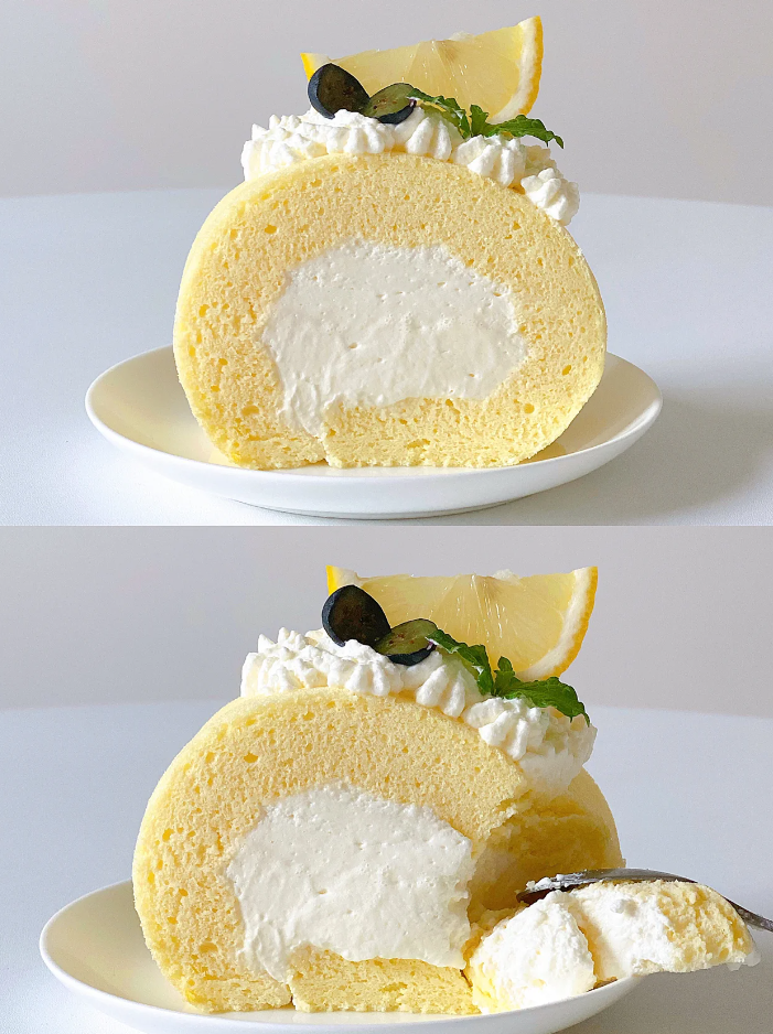 Lemon Cake Roll
