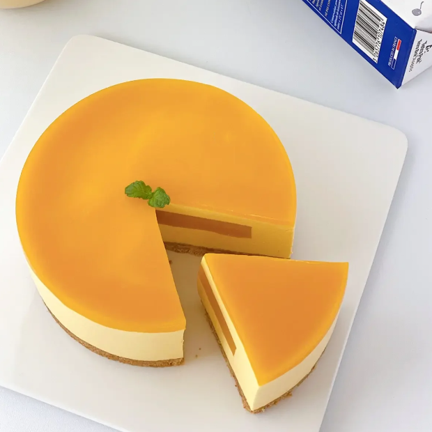 How To Make Mango Mousse Cake Using Chiffon Cake Mold