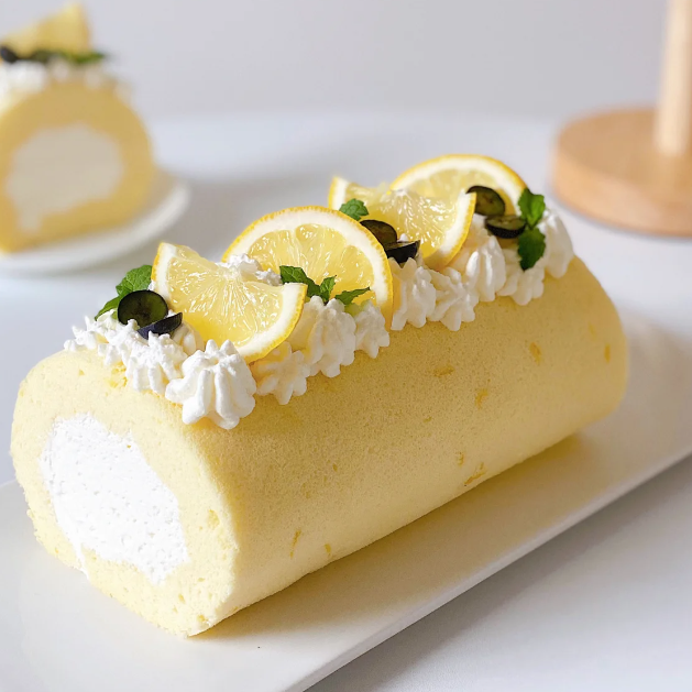 Lemon Cake Roll Making Tutorial