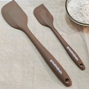Heat Resistant Silicone Rubber Spoon Spatulas Set