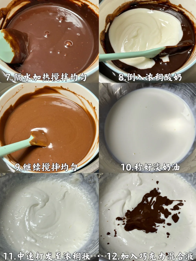 Chocolate Yoghurt Mousse Cake