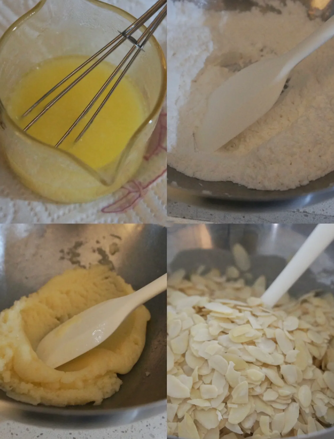 Baked Almond Cookies