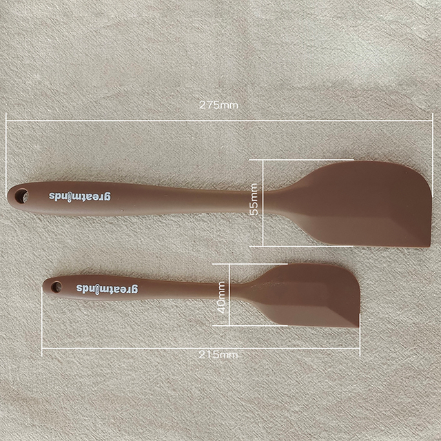 Heat Resistant Silicone Rubber Spoon Spatulas Set