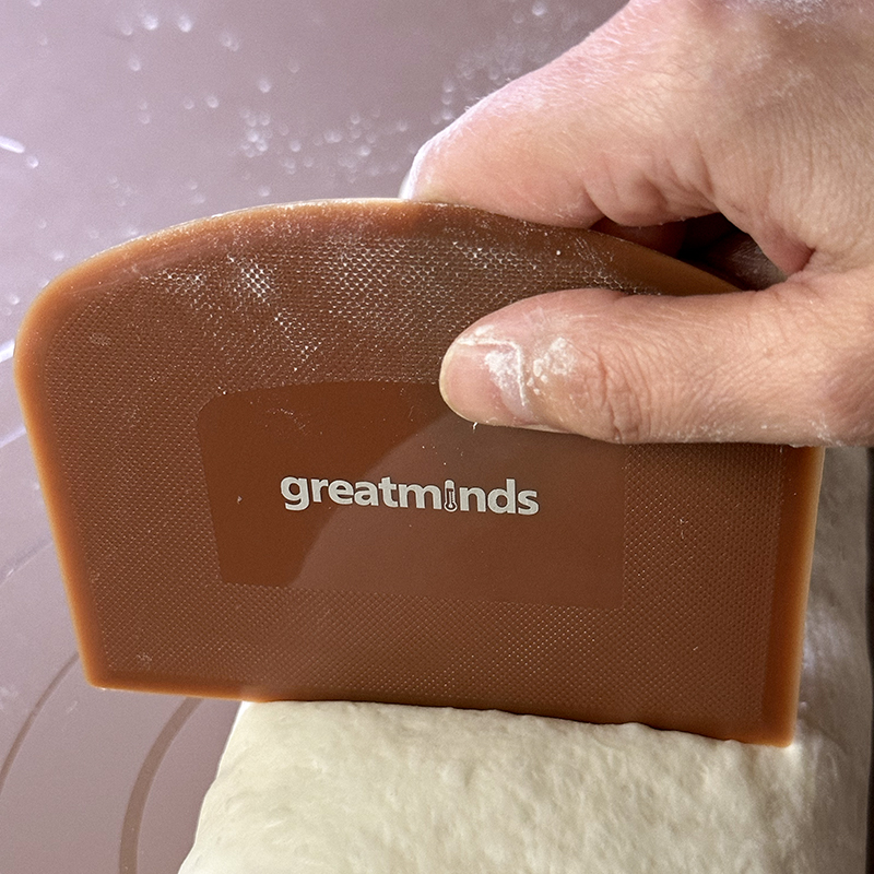 Flexible Polypropylene Bench Dough Bowl Scraper 