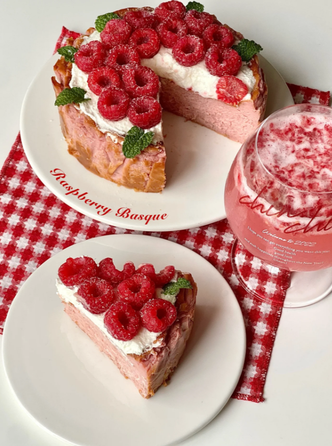 Berry Basque Cake