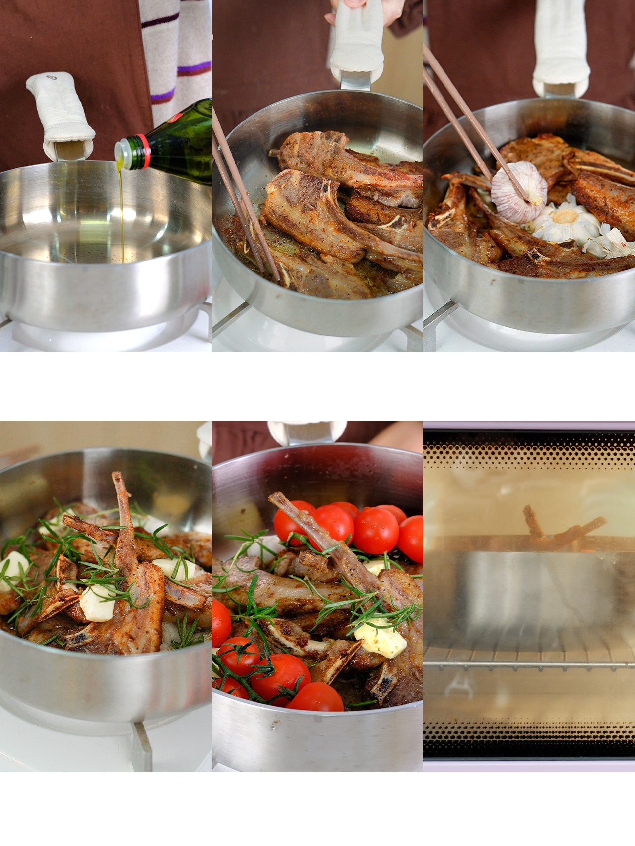 French grilled lamb chops with mashed potatoes3