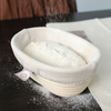 European bread dough fermentation basket rattan basket hand-woven oval round