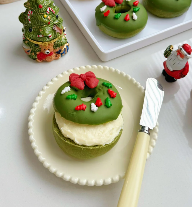 Christmas Cheese Bagels3